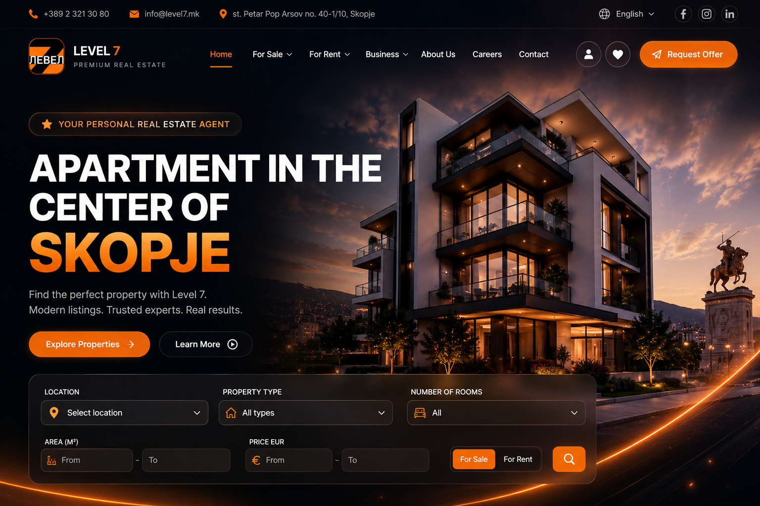 Level 7 — Real estate agency management system